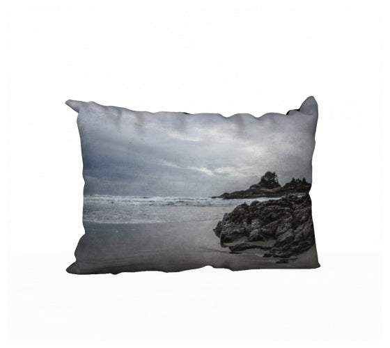 Cox Bay Afternoon Tofino 20" x 14" Throw Pillow Cover