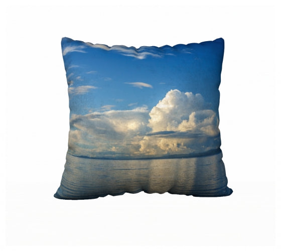 Qualicum Beach 22" x 22" Throw Pillow Cover