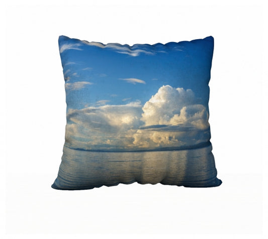 Qualicum Beach 22" x 22" Throw Pillow Cover