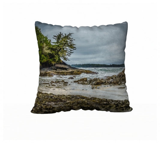 McKenzie Beach 22" x 22" Throw Pillow Cover