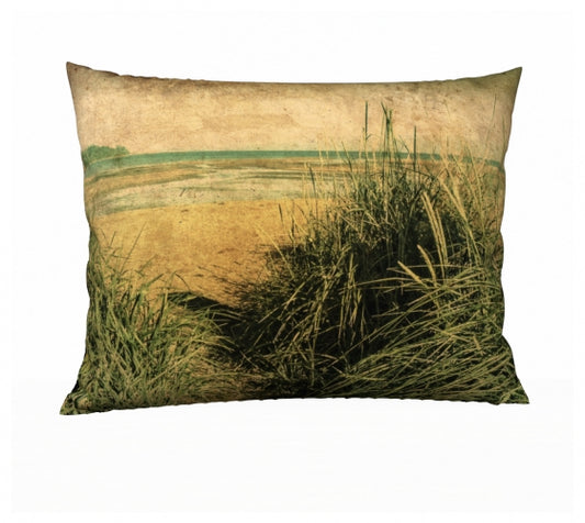 Vintage Beach 26" x 20" Throw Pillow Cover
