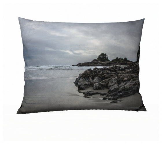 Cox Bay Afternoon Tofino 26" x 20" Throw Pillow Cover