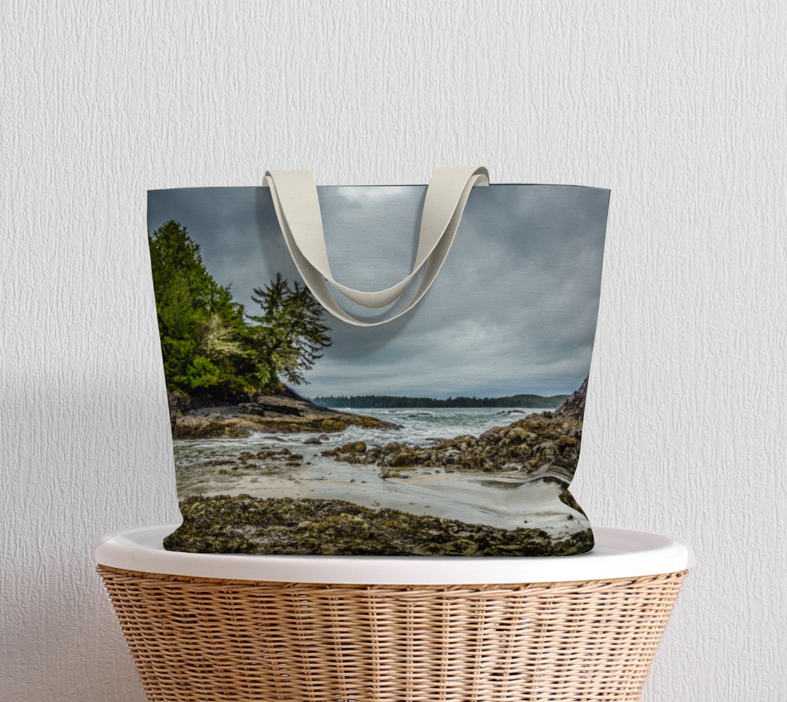 Van Isle Goddess McKenzie Beach Tofino oversized Market Tote.