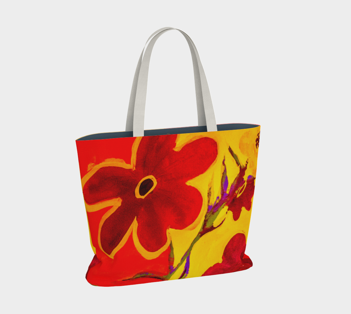 Van Isle Goddess Blossom Market Tote