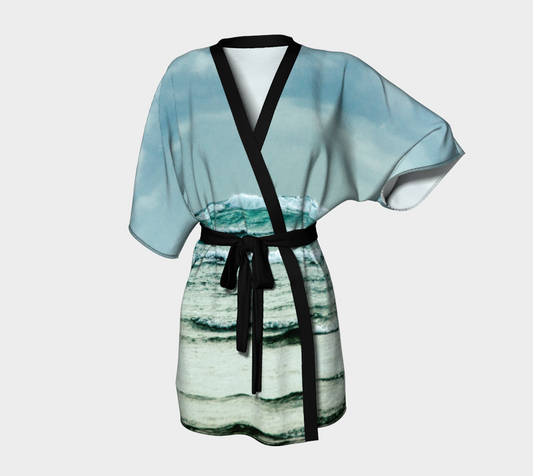 Ocean Calling West Coast Tofino Kimono Robe
