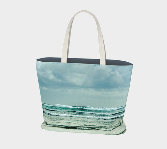 Van Isle Goddess Ocean Calling oversized Market Tote.