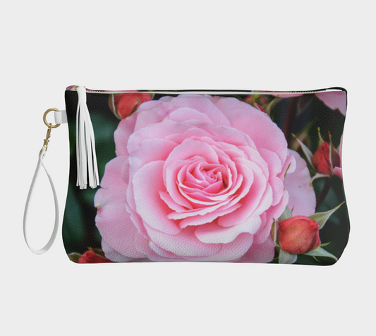 Love Surrounds Vegan Leather Makeup Bag