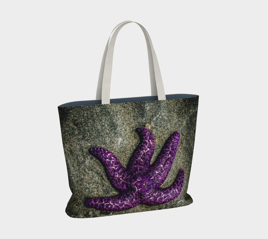 Van Isle Goddess Joy Starfish oversized Market Tote.