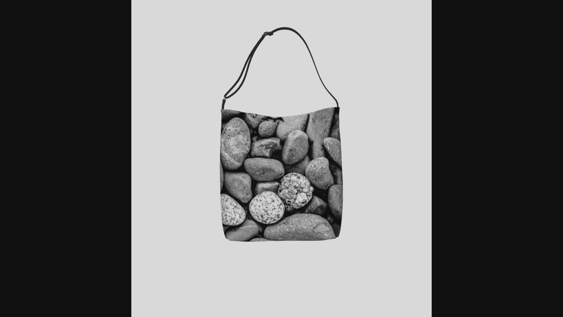 Video of the  Beach Rocks (Parksville Beach Interior) Neoprene Day Tote