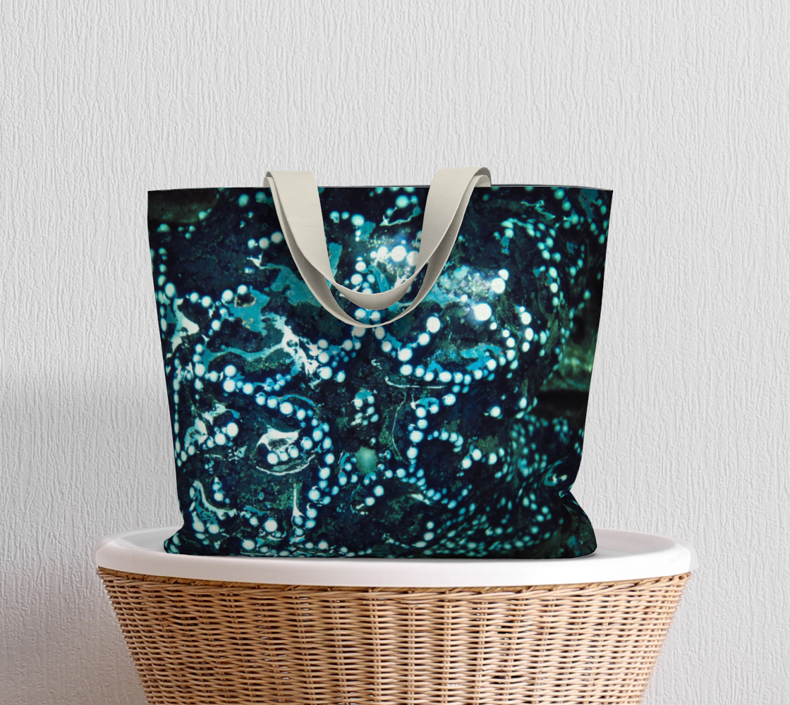 Van Isle Goddess Star Points Starfish oversized Market Tote.