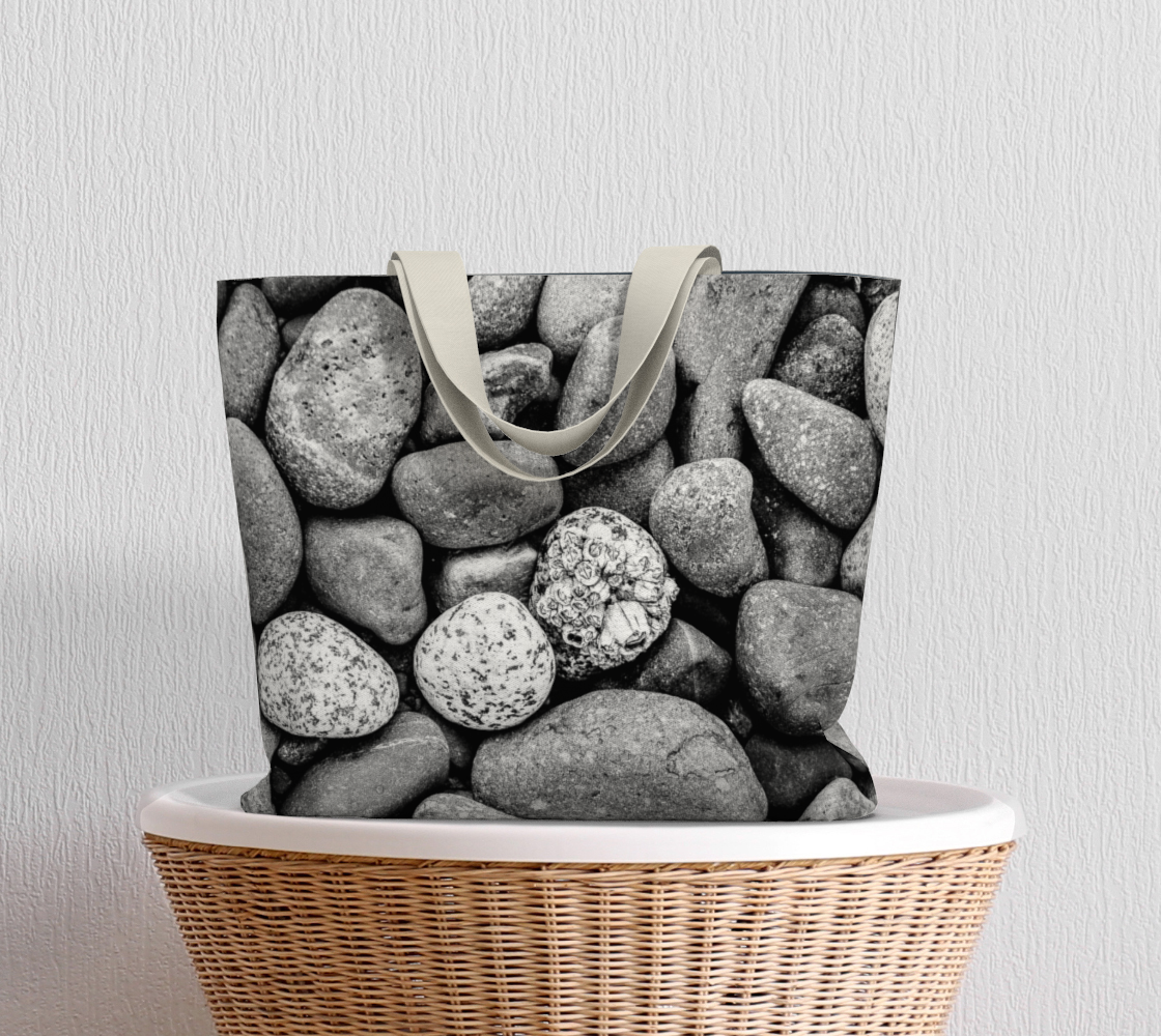 Beach Rocks Market Tote Bag