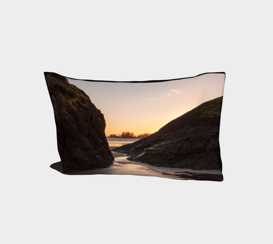 Distant Sunset Tofino Bed Pillowcase