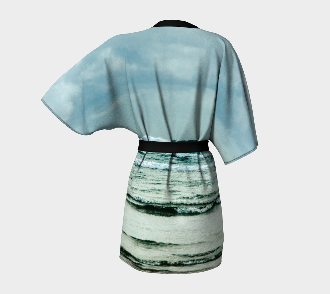 Ocean Calling West Coast Tofino Kimono Robe