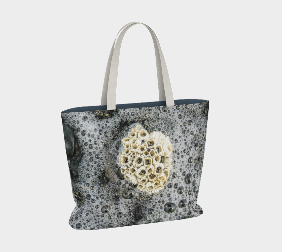 Van Isle Goddess Bubbles and Barnacles oversized Market Tote.