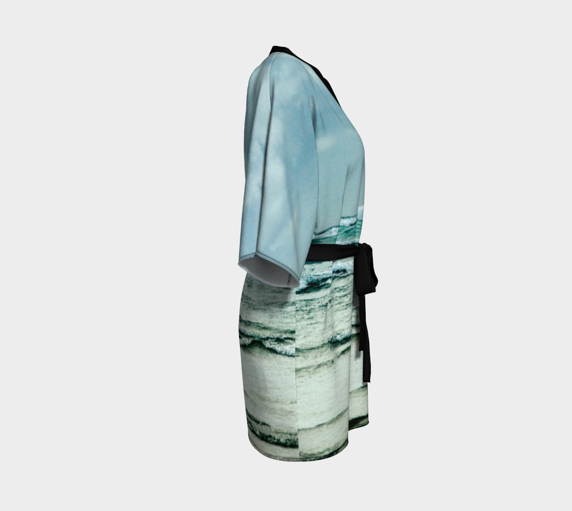 Ocean Calling West Coast Tofino Kimono Robe