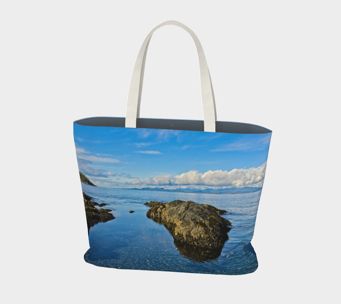 Van Isle Goddess Nanoose Bay oversized Market Tote.