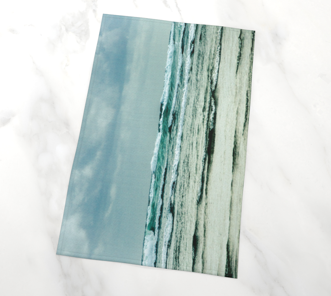 Ocean Calling Vancouver Island Tea Towels Photography by Roxy Hurtubise VanIsleGoddess.com