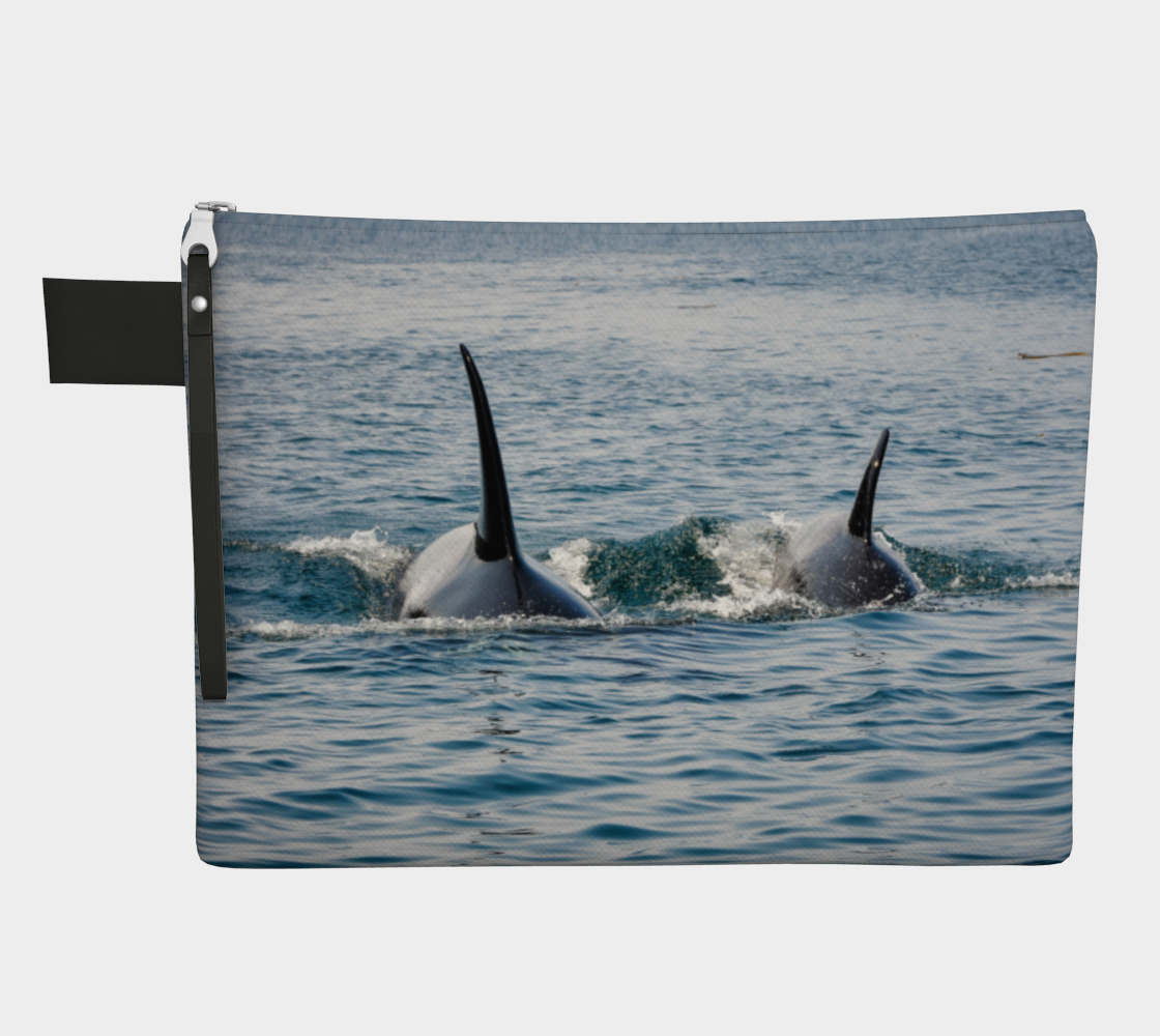 Orca's By My Side Adventure Tote Zipper Carry All