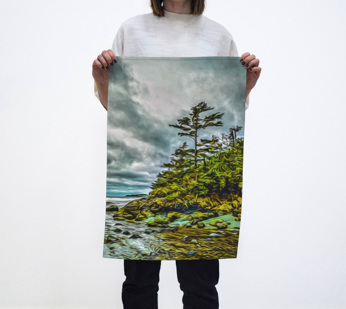 Inspiring West Coast Tofino Tea Towels Vancouver Island photography by Roxy Hurtubise VanIsleGoddess.com