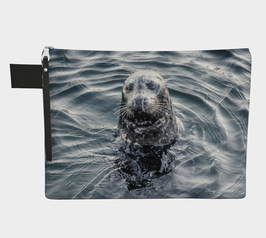 I Love Lucy Seal Vancouver Island Adventure Tote Zipper Carry All