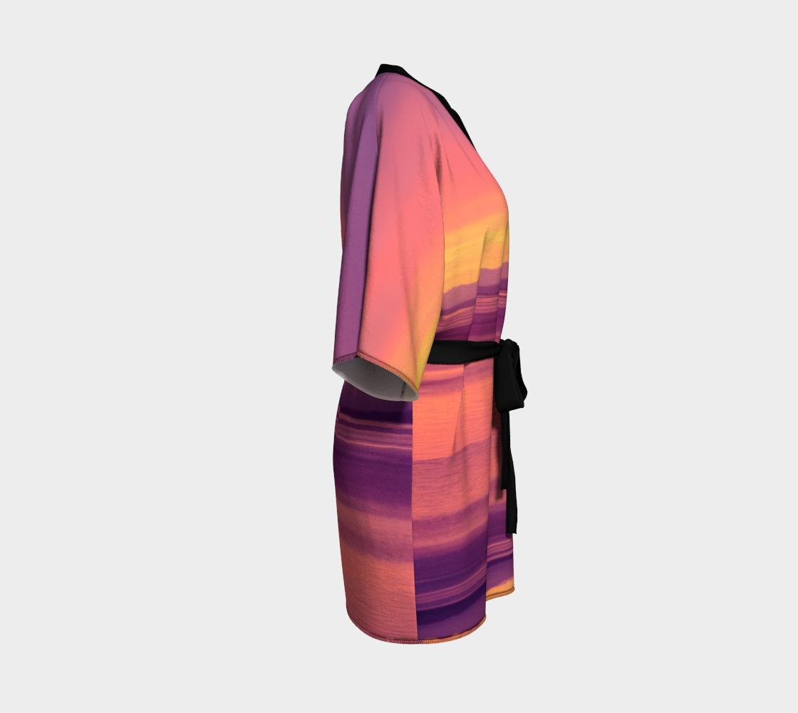 Vancouver Island Sunset Kimono Robe