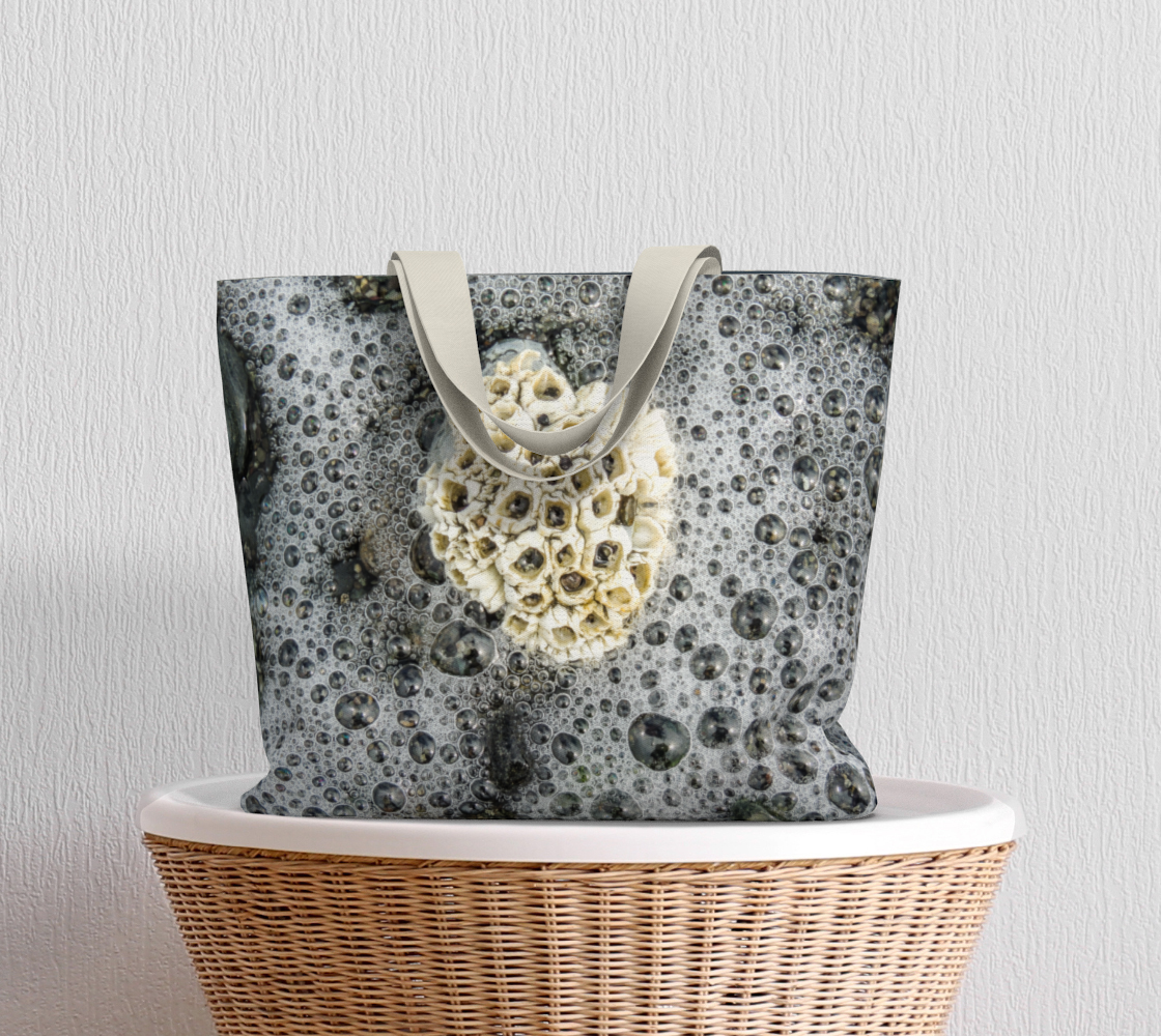 Van Isle Goddess Bubbles and Barnacles oversized Market Tote.