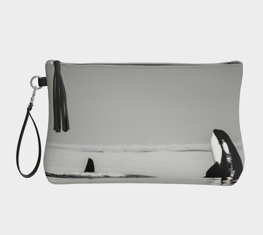 Orca Spy Hop Vegan Leather Makeup Bag