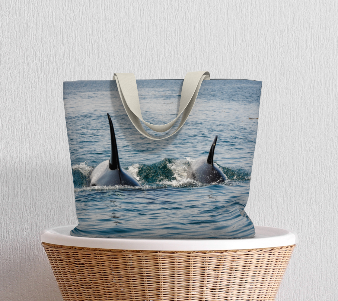 Van Isle Goddess Orcas By My Side Market Tote 