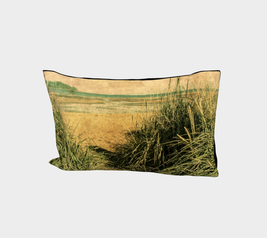 Vintage Beach Bed Pillowcase
