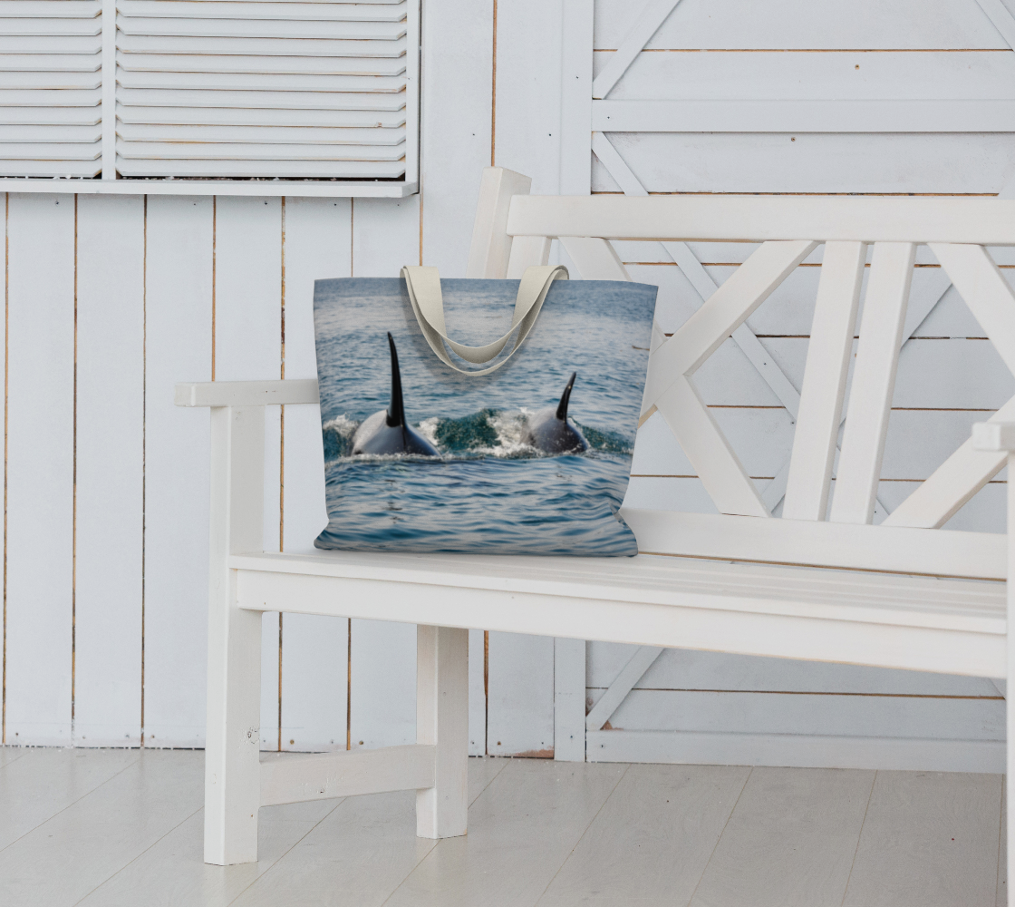 Van Isle Goddess Orcas By My Side Market Tote 