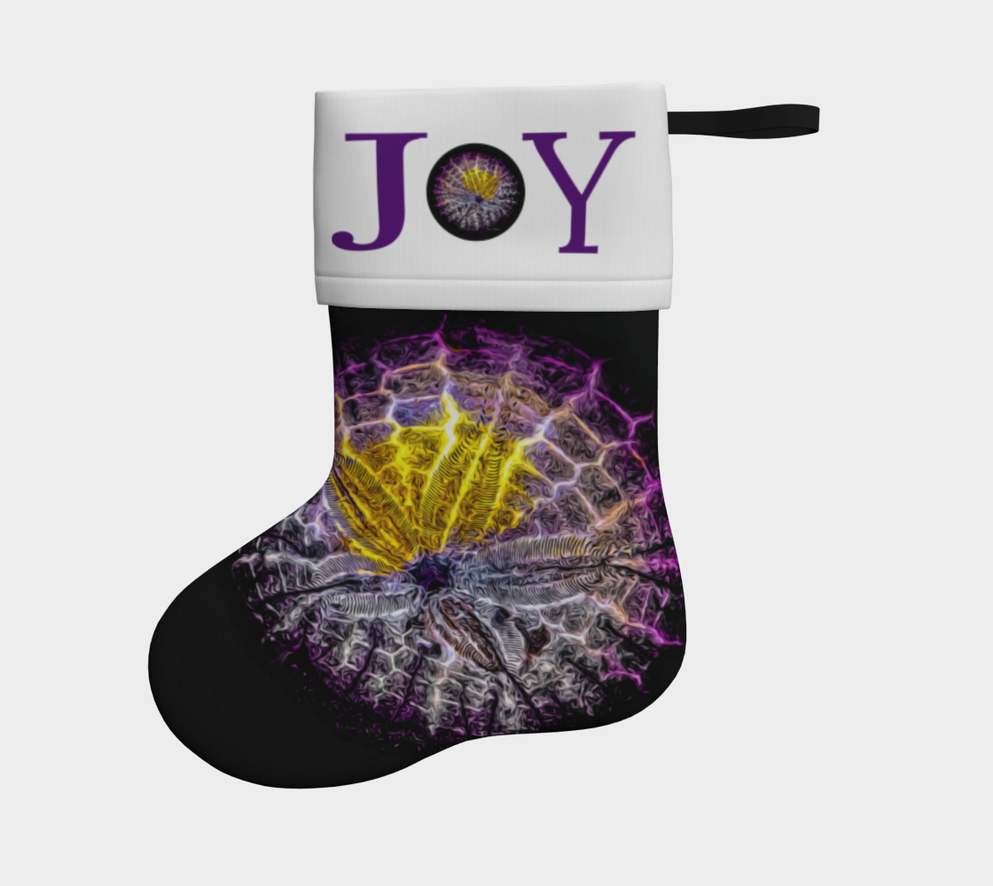 Joy Sand Dollar Holiday Stocking