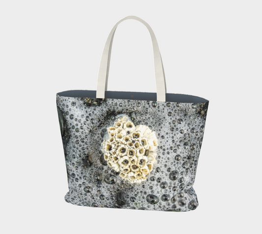 Van Isle Goddess Bubbles and Barnacles oversized Market Tote.