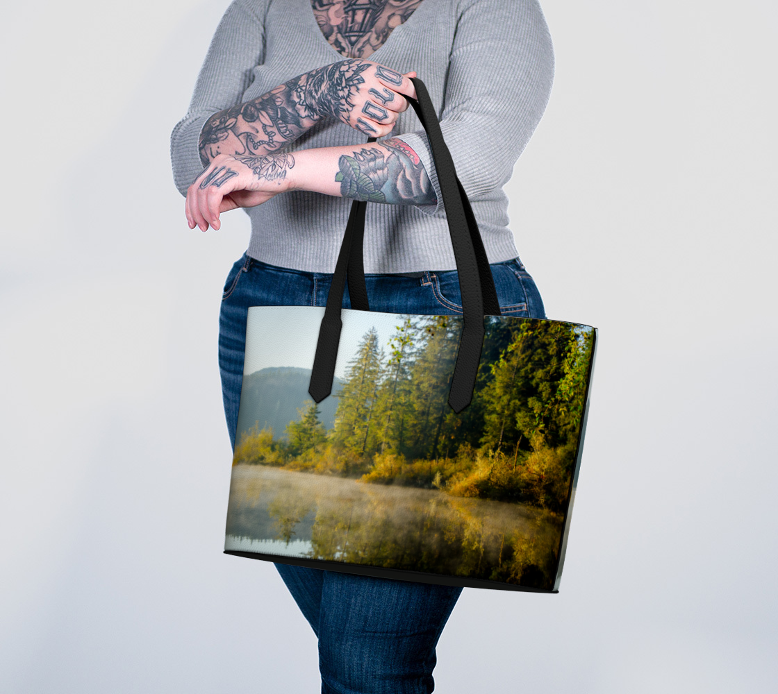 Fairy Lake Vegan Leather Tote Bag