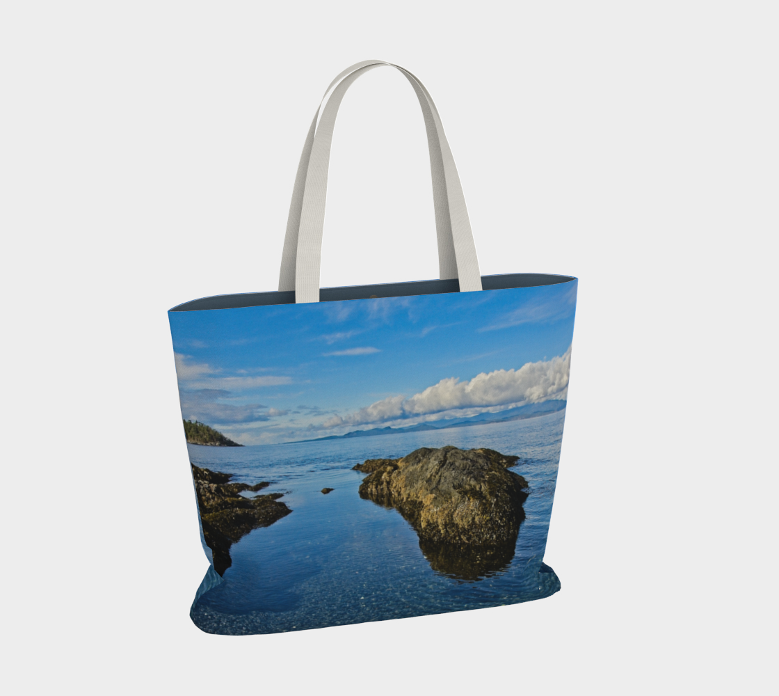 Van Isle Goddess Nanoose Bay oversized Market Tote.