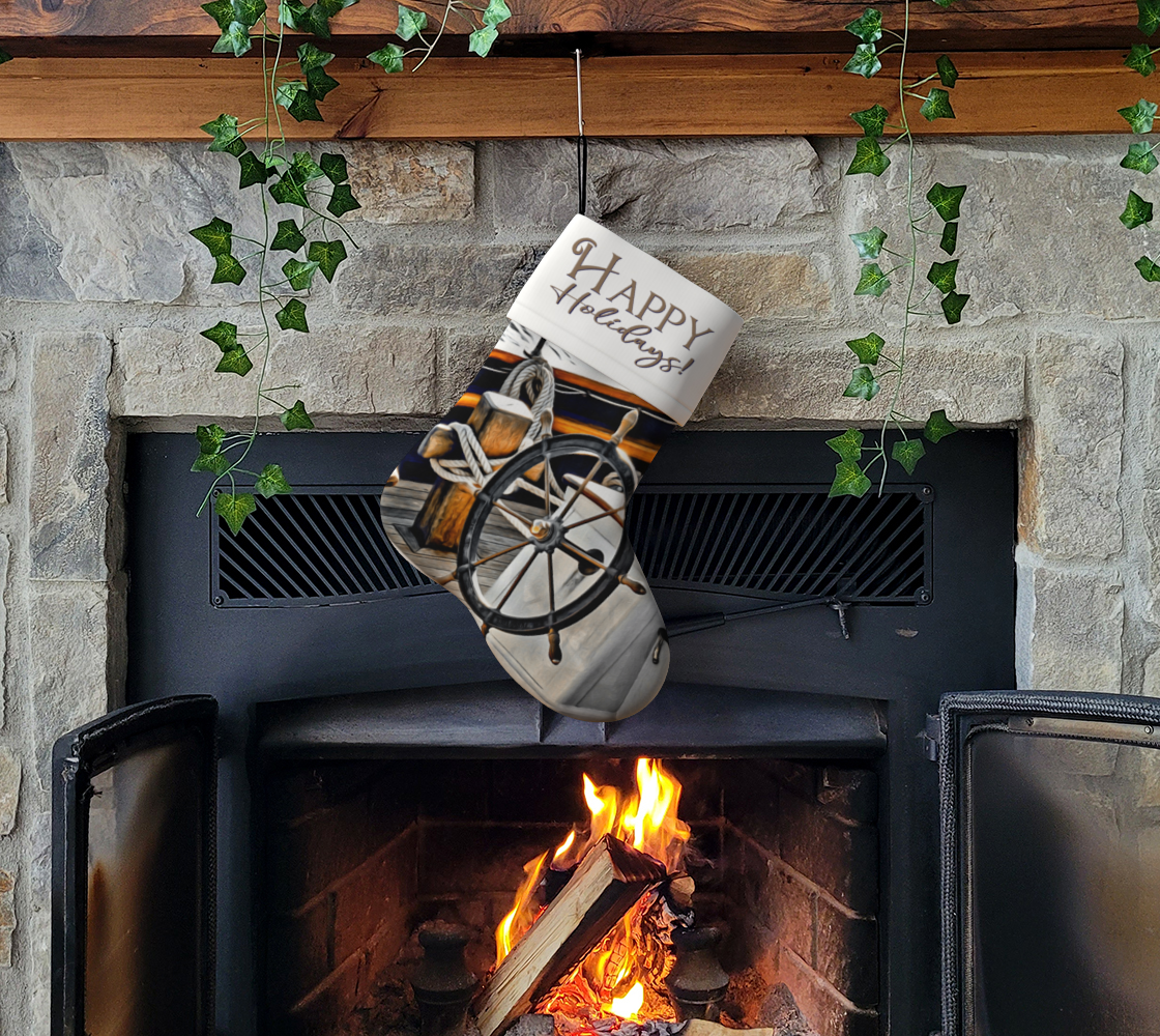 Happy Holidays Holiday Stocking
