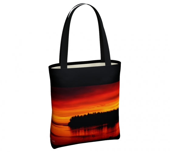 Amazing Sunset Basic or Urban Tote Bag
