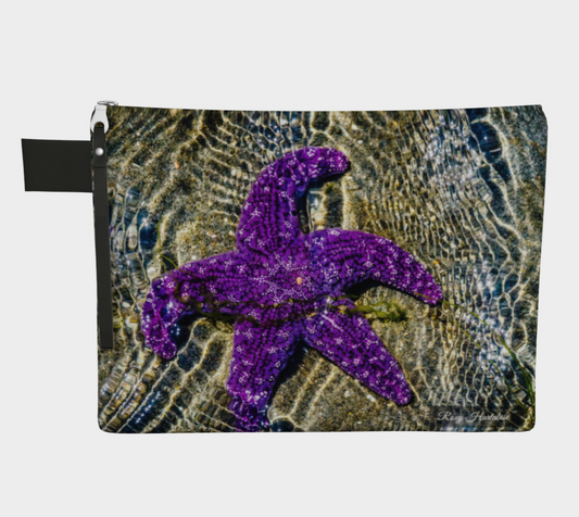 Amazing Starfish Adventure Tote Zipper Carry All