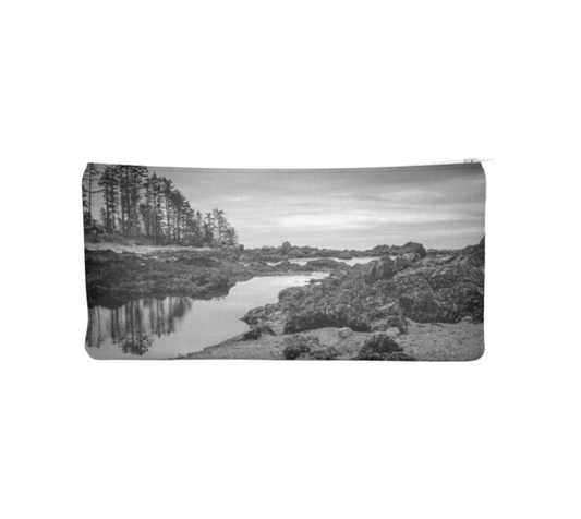 Big Beach Ucluelet Pencil Case by Roxy Hurtubise vanislegoddess.com