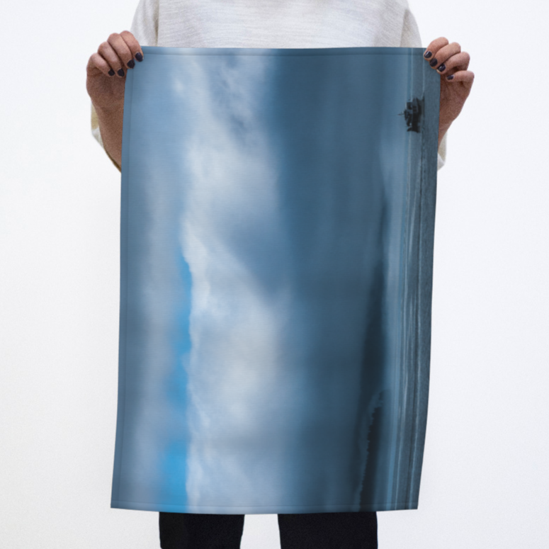 Early Morning Fishing Tea Towels of Sointula Vancouver Island  photography by Roxy Hurtubise VanIsleGoddess.com