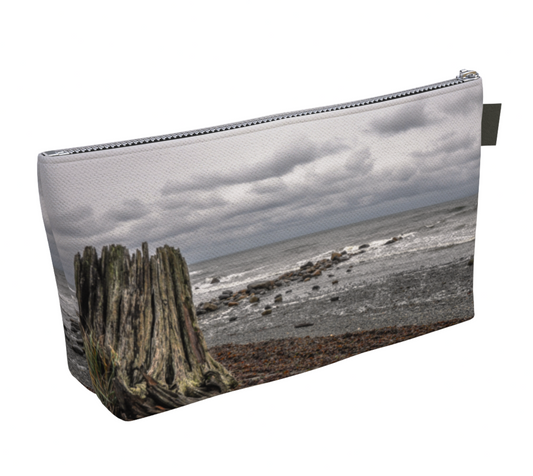 Gray Day Makeup Bag by vanislegoddess.com available in 2 sizes