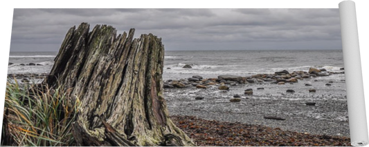 Gray Day Qualicum Beach Yoga Mat