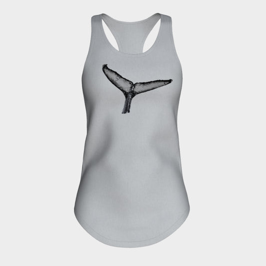 Humpback Whale Tail Racerback Tank Top  Excellent choice for the summer or for working out. 