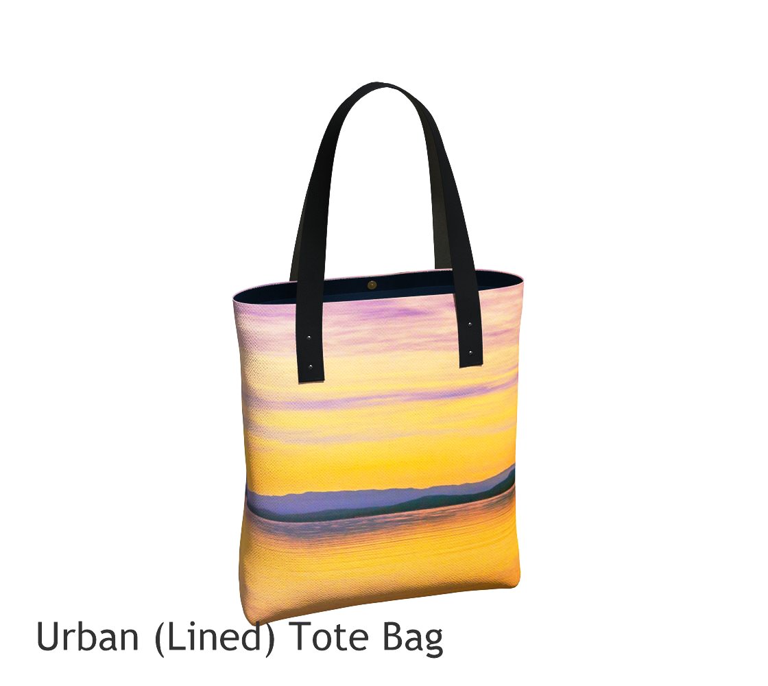 Magic Morning Tote Bag Basic and Urban Tote Bags featuring printed artwork by Roxy Hurtubise. 