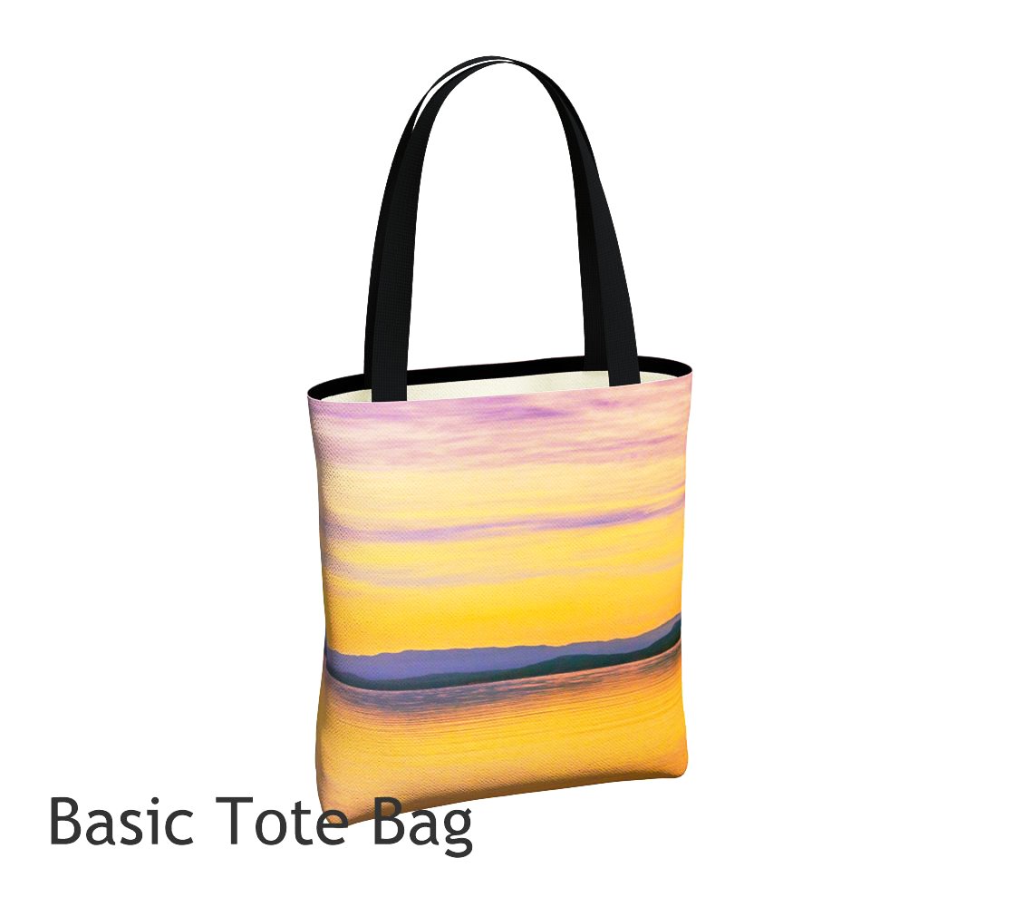 Magic Morning Tote Bag Basic and Urban Tote Bags featuring printed artwork by Roxy Hurtubise. 