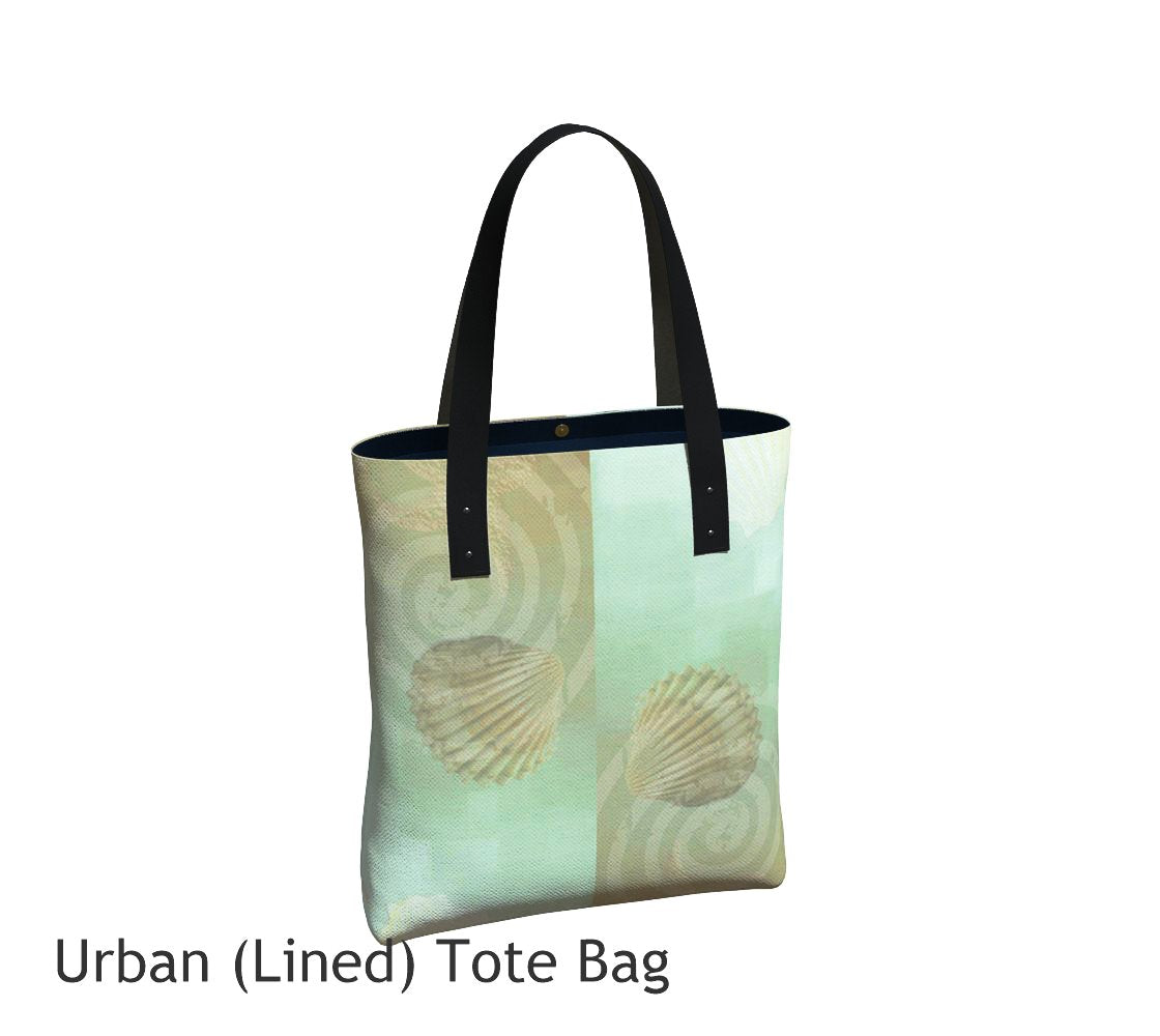 Island Goddess Basic and Urban Tote Bags featuring printed artwork by Roxy Hurtubise. 