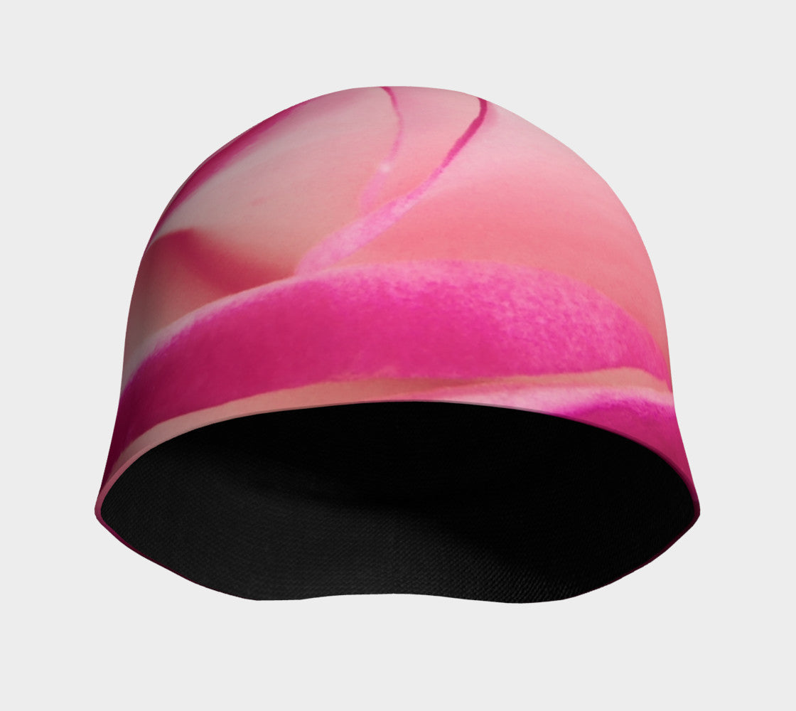Front side Illuminated Rose Artwork Beanie by Roxy Hurtubise
