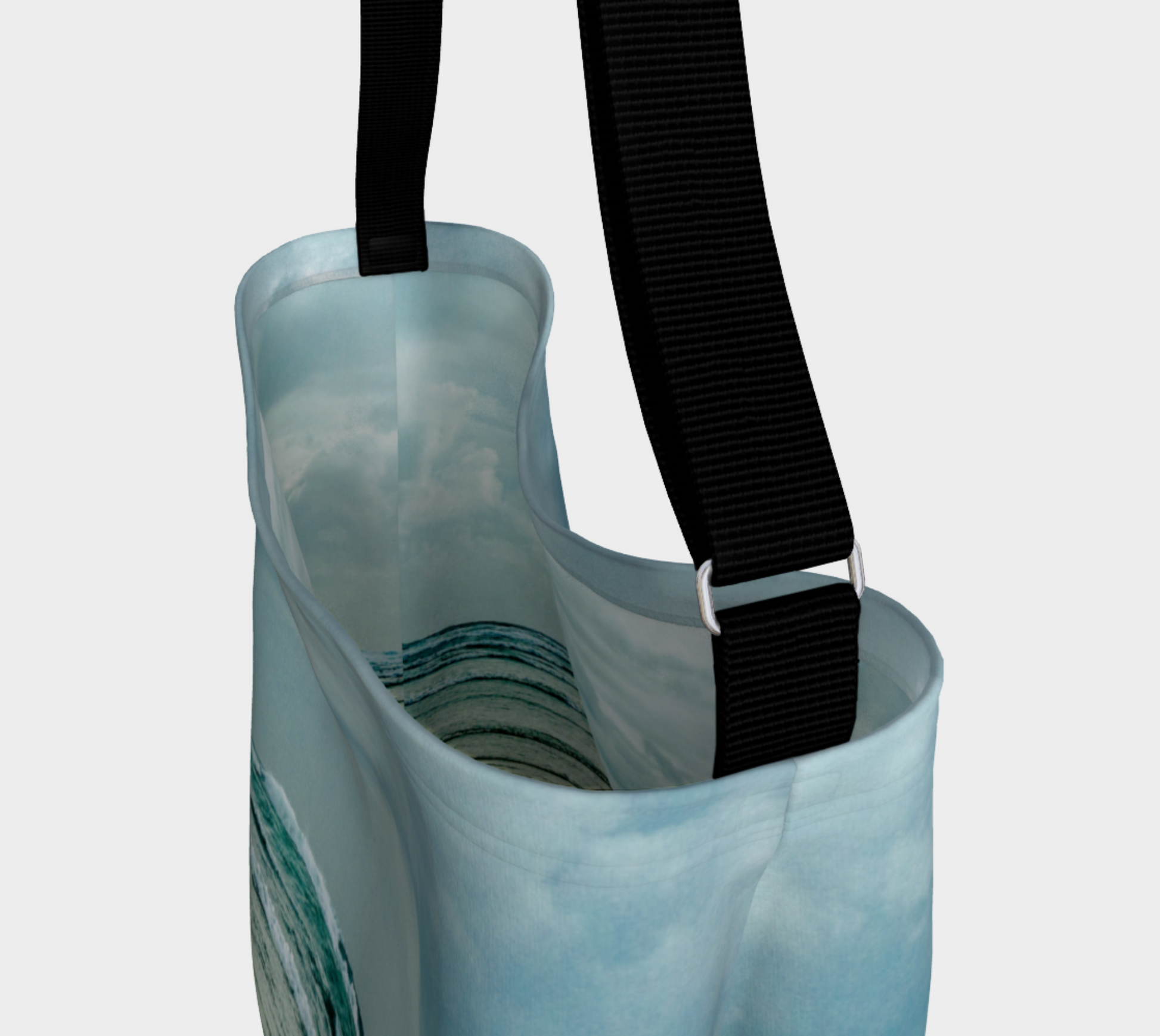 Interior Ocean Calling Long Beach Tofino Neoprene Day Tote