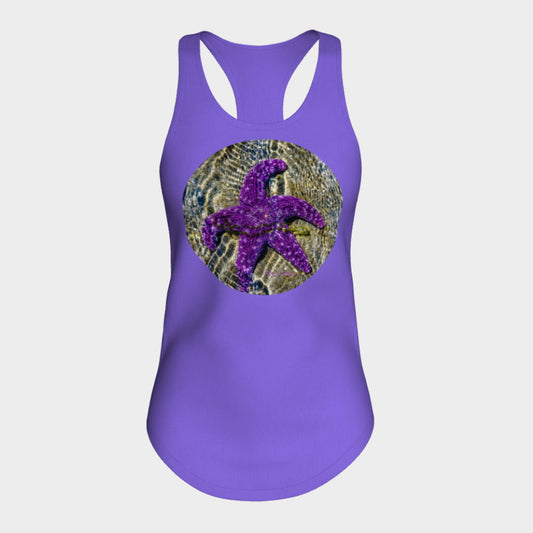 Last Day In May Starfish Racerback Tank Top  Excellent choice for the summer or for working out. 