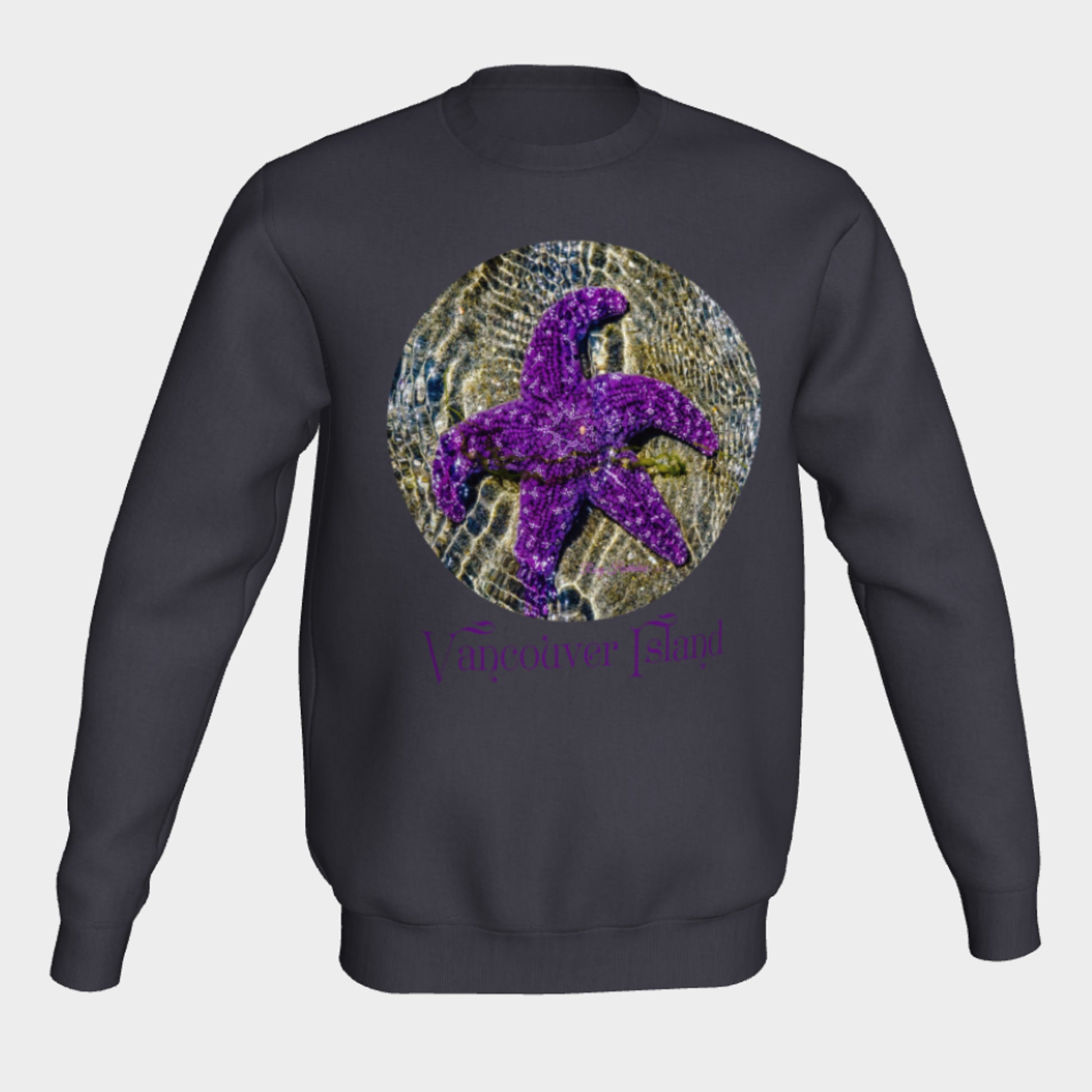 Last Day In May Starfish Vancouver Island Unisex Crewneck Sweatshirt What’s better than a super cozy sweatshirt? A super cozy sweatshirt from Van Isle Goddess!  Super cozy unisex sweatshirt for those chilly days.  Excellent for men or women.   Fit is roomy and comfortable. 