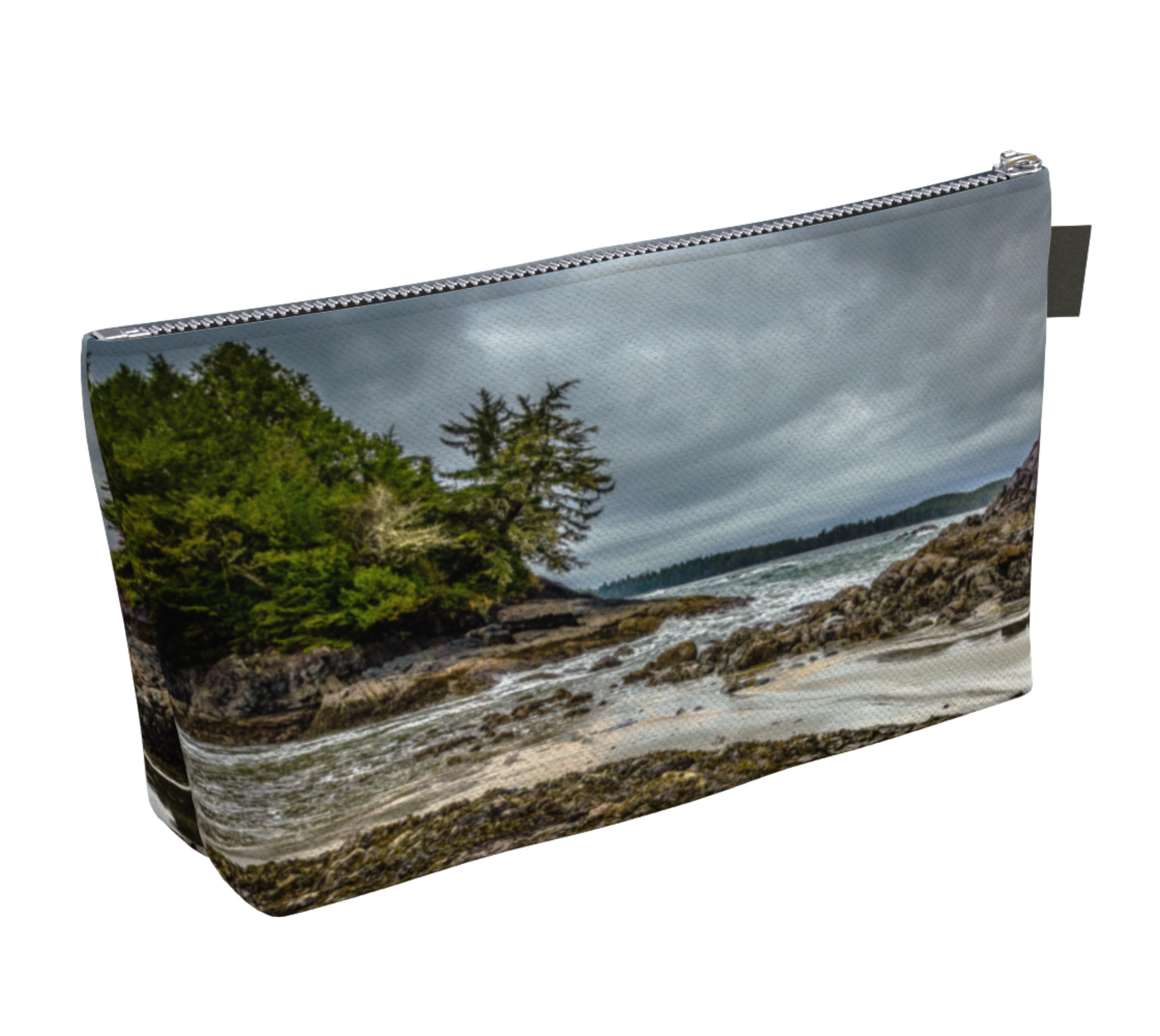 McKenzie Beach Tofino Makeup Bag by  Vanislegoddess.com is available in 2 sizes.
